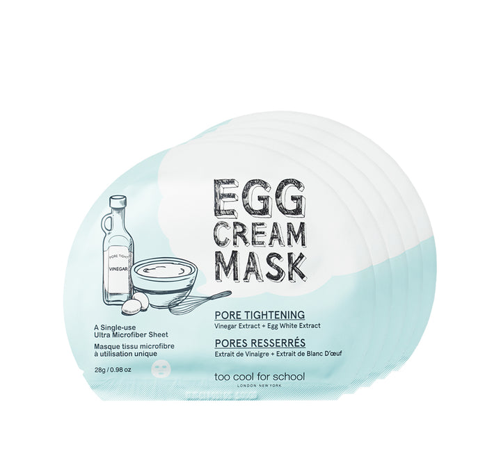 Egg Cream Mask Set (5 sheets)