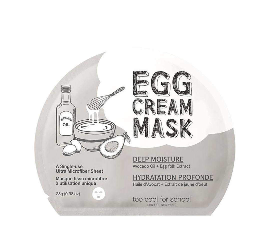 Egg Cream Mask Set (5 sheets)