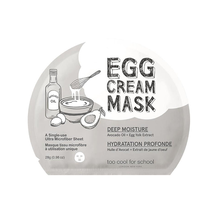 Egg Cream Mask Set (5 sheets)