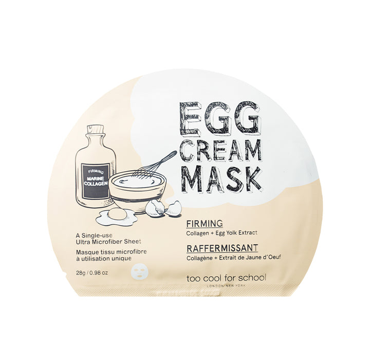 Egg Cream Mask Set (5 sheets)