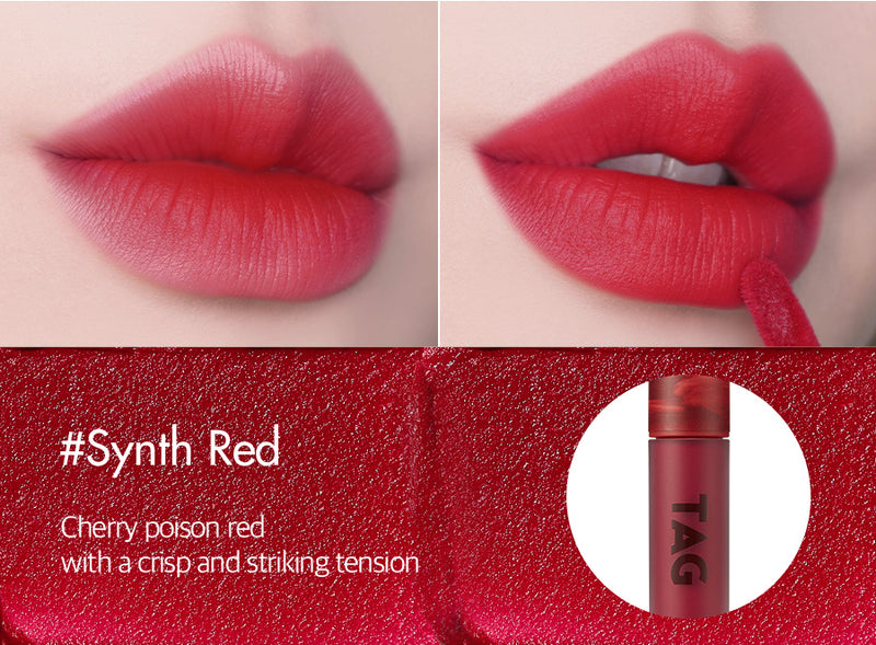 TAG Lazy Red Matte Lip