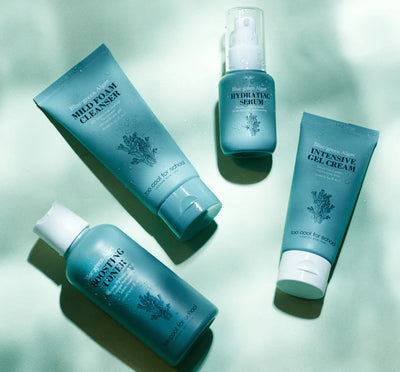 Blue-Green Algae Set (Boosting Toner + Hydrating Serum + Mild Foam Cleanser + Intensive Gel Cream)