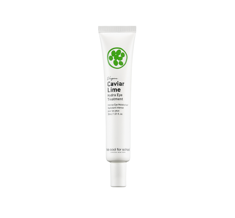 A powerfully moisturizing hypoallergenic eye treatment for Dryness+Wrinkles+Puffy Eyes. Contains 65% of caviar lime extracts. 