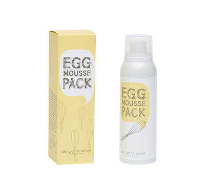 Egg Mousse Pack is a 5-minute wash-off mask for radiant, smooth, and moisturized skin.