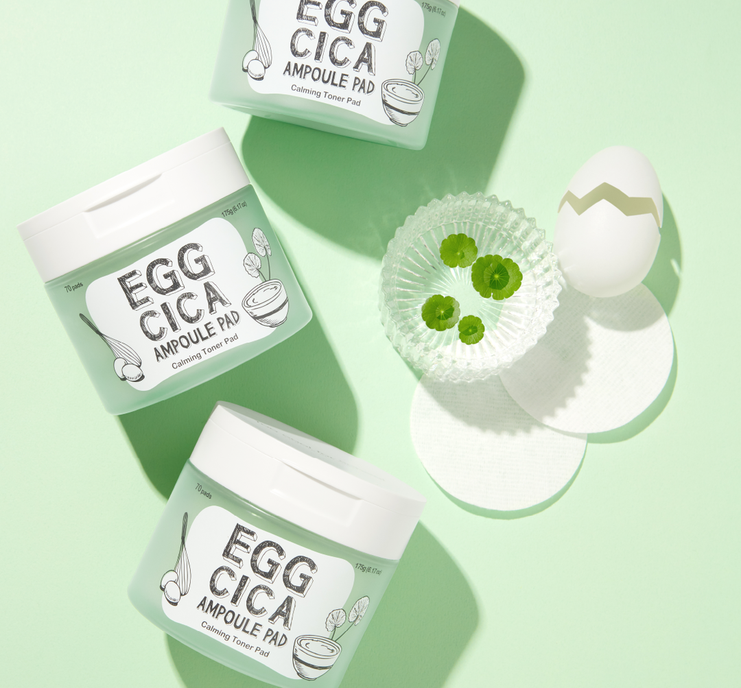 Egg Cica Ampoule Pad