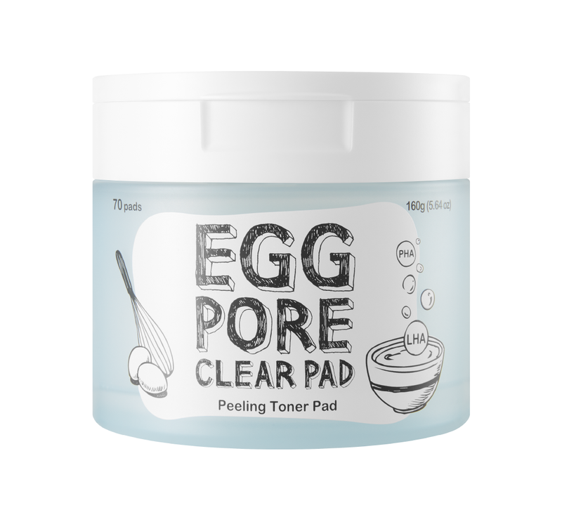 Egg Pore Clear Pad w/ Portable Pad Case
