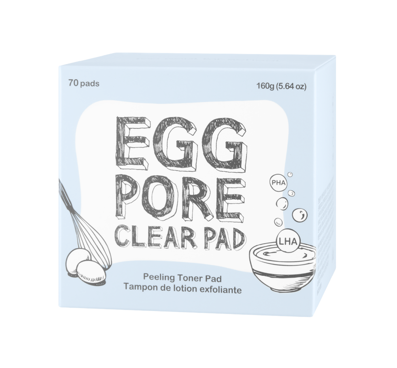Egg Pore Clear Pad w/ Portable Pad Case