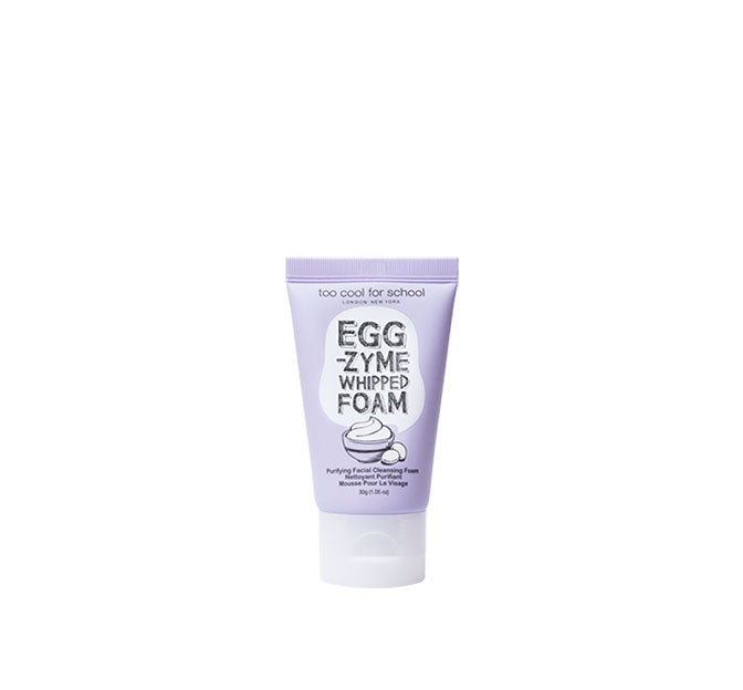 Too Cool For School Egg-ssential Skincare Mini Set is an essential 4-piece skincare travel-size set ($24 Value) comprised of a facial cleanser, a hydrating sheet mask, a firming moisturizer, and a hydrating body butter for a complete skincare regimen.