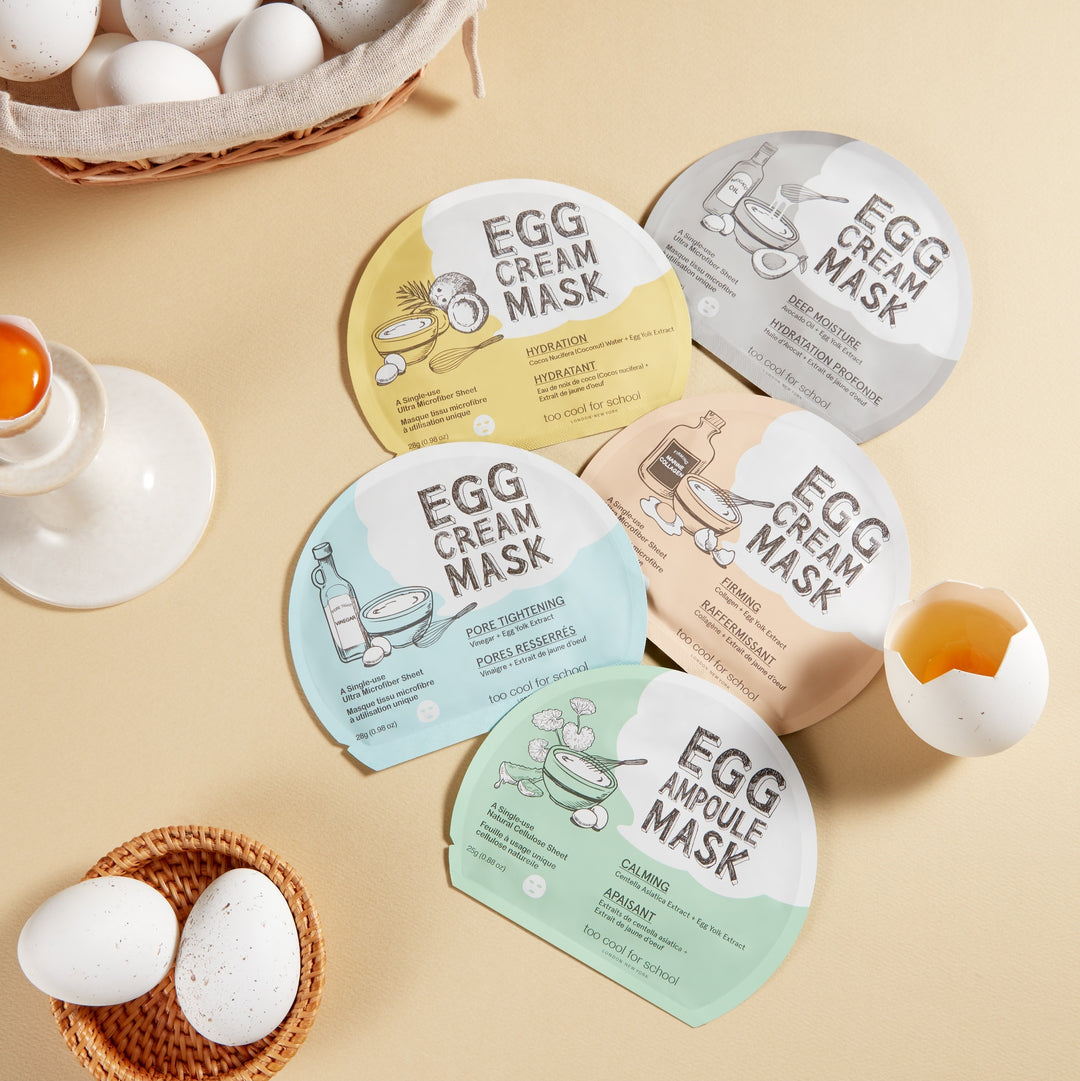 Egg Ampoule Mask Set Cica (5 sheets)